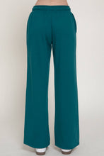 Load image into Gallery viewer, Straight Leg Inner Fleece Jogger Pants : BRG-burgundy / S