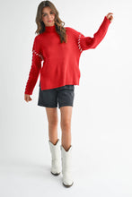 Load image into Gallery viewer, Georgina Sweater: Red