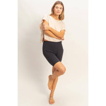 Load image into Gallery viewer, Boxy Crew Neck Top: PINK
