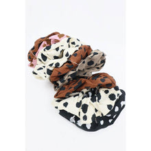 Load image into Gallery viewer, Leopard Scrunchie Set: MIX COLOR / ONE