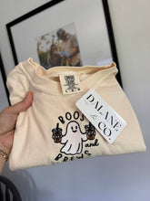 Load image into Gallery viewer, Boos & Brews Embroidered Tee