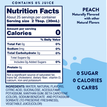 Load image into Gallery viewer, Sugar Free Peach Syrup
