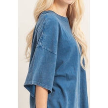 Load image into Gallery viewer, Oversized Mineral Wash T-Shirt: OFF WHITE