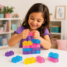 Load image into Gallery viewer, Fun Doh Squish Blocks Building Fidget Sensory Toy- 6/Display: Wholesale Price