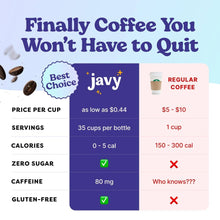 Load image into Gallery viewer, Javvy Caramel Cold Brew Coffee Concentrate
