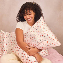 Load image into Gallery viewer, Satin Pillowcase Standard - Cherry Print