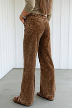 Load image into Gallery viewer, LAS Corduroy Solid Pocket Straight Pants (S-XL): Camel / L