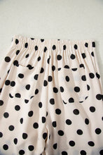 Load image into Gallery viewer, PRETTY BASH Polka Dot Patch Pocket Wide Leg Pants: White / S