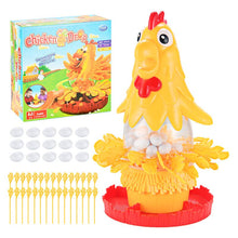 Load image into Gallery viewer, Chicken Laying Eggs Game - Fun Tabletop game for 2-4 Players: Yellow / One Size