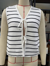 Load image into Gallery viewer, Brown Tie Casual Sleeveless Top
