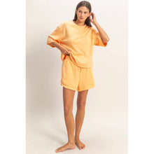 Load image into Gallery viewer, Elasticized Waist Loose Shorts: SAGE GREEN