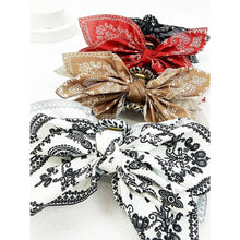 Load image into Gallery viewer, Boho Bandana Hair Claw Clips: MIX COLOR / ONE(12)