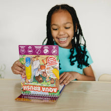 Load image into Gallery viewer, New Testament #2 Aqua Brush Activity Book, Reusable Travel Activity