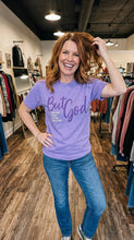 Load image into Gallery viewer, But God Puff Tee: Blue Spruce / Large
