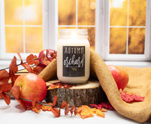 Load image into Gallery viewer, 13 oz Mason Jar Fall Candle: Autumn Orchard