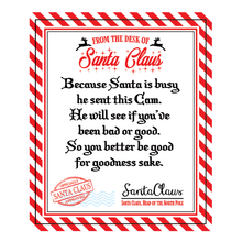 Load image into Gallery viewer, Christmas Santa or Elf Cam Night Light AC Wall