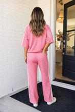 Load image into Gallery viewer, LAS Leopard Side Striped Pants Set (S-4X): Pink / XL