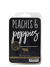 Load image into Gallery viewer, 5.5 oz Wax Melts: Peaches & Poppies