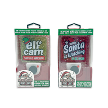 Load image into Gallery viewer, Christmas Santa or Elf Cam Night Light AC Wall