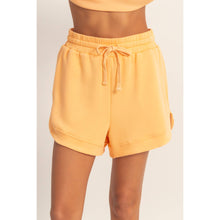 Load image into Gallery viewer, Elasticized Waist Loose Shorts: APRICOT