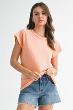 Load image into Gallery viewer, Ivy Tee: Cantaloupe / Contemporary
