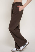 Load image into Gallery viewer, Straight Leg Inner Fleece Jogger Pants : BRG-burgundy / L