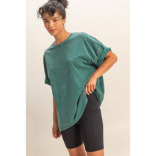 Load image into Gallery viewer, Oversized Mineral Wash T-Shirt: OFF WHITE