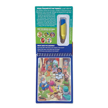 Load image into Gallery viewer, New Testament #2 Aqua Brush Activity Book, Reusable Travel Activity