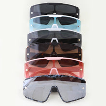 Load image into Gallery viewer, Modern Bolted Shield Sunglasses: MIX