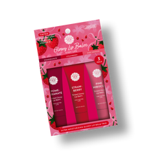 Load image into Gallery viewer, Kissy Lips Glowy Lip Balm Trio