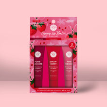 Load image into Gallery viewer, Kissy Lips Glowy Lip Balm Trio