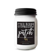 Load image into Gallery viewer, 13 oz Mason Jar Candle: Strawberry Patch