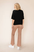 Load image into Gallery viewer, Boxy Crew Neck Knit Top: Olive