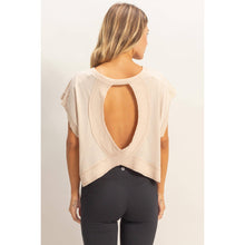 Load image into Gallery viewer, Boxy Crew Neck Top: PINK