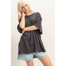 Load image into Gallery viewer, Oversized Mineral Wash T-Shirt: OFF WHITE