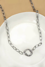 Load image into Gallery viewer, 18K STAINLESS STEEL TARNISH FREE OVAL NECKLACE | GOLD