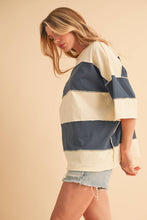Load image into Gallery viewer, Polly Color Block Top: Salmon Mauve / Contemporary