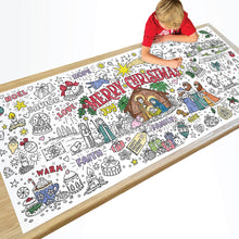 Load image into Gallery viewer, Giant Coloring Holiday Bundle: Thanksgiving & Christmas: Pick Your Design