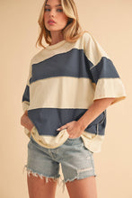 Load image into Gallery viewer, Polly Color Block Top: Salmon Mauve / Contemporary