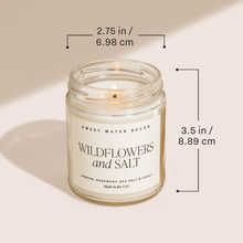 Load image into Gallery viewer, Salt and Sea 9 oz Soy Candle - Home Decor & Gifts