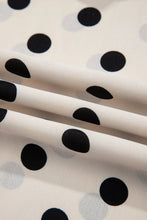 Load image into Gallery viewer, PRETTY BASH Polka Dot Patch Pocket Wide Leg Pants: White / S
