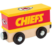 Load image into Gallery viewer, Kansas City Chiefs Toy Train Box Car