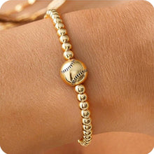 Load image into Gallery viewer, GAME DAY FOOTBALL BASEBALL BALL CHAIN BRACELET | 40B5255: FOOTBALL