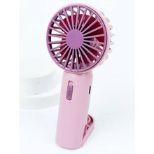 Load image into Gallery viewer, Portable Hand Fan with Pull out Stand: MIX COLOR / ONE(12)