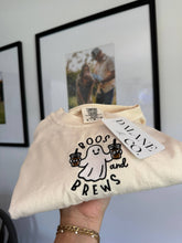 Load image into Gallery viewer, Boos & Brews Embroidered Tee