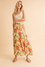 Load image into Gallery viewer, Bradyn Print Skirt: Tan/Orange / Contemporary