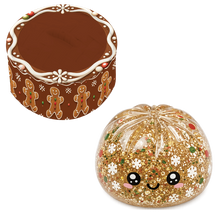 Load image into Gallery viewer, Fun Doh Christmas Dumpling Squishy Toy 12pc Holiday Display: Wholesale Price
