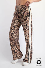 Load image into Gallery viewer, ANIMAL PRINTED BUTTER SOFT STRAIGHT PANT: Brown/Black