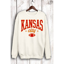 Load image into Gallery viewer, KANSAS CITY MINERAL SWEATSHIRTS: Mineral Mustard / S-M-L-XL(1-2-2-1)