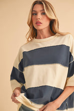 Load image into Gallery viewer, Polly Color Block Top: Salmon Mauve / Contemporary